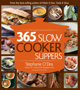 Stephanie ODea - 365 slow cooker suppers