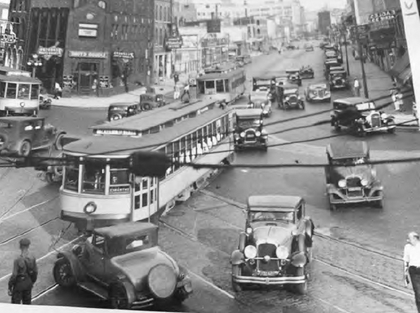 St Pauls Seven Corners in the 1930s looking east along Seventh Street - photo 7