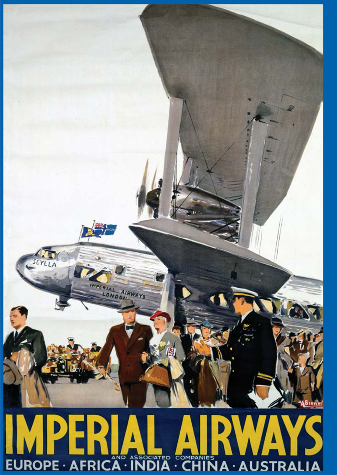 Imperial Airways poster 1930s INTRODUCTION When once you have tasted flight - photo 4