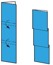 Forming a pleat-fold Valley-fold and mountain-fold the front and back - photo 16