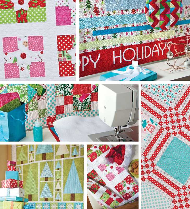 Holiday Squares Whip up this fun project in your most vibrant collection of - photo 3