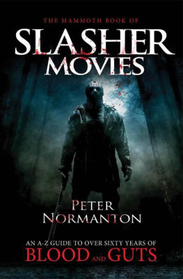 Peter Normanton - The Mammoth Book of Slasher Movies