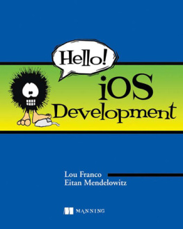 Lou Franco Hello! iOS Development