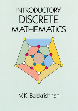 V. K . Balakrishnan - Introductory Discrete Mathematics