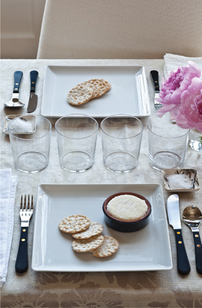 With square plates line everything up squarely For fancier settings use - photo 7