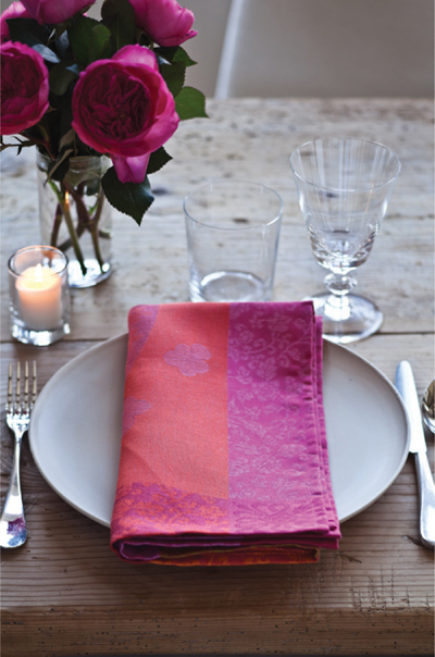 For fancier settings use elegant French kitchen towels for napkins Use - photo 8