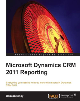 Damian Sinay - Microsoft Dynamics CRM 2011 Reporting and Business Intelligence