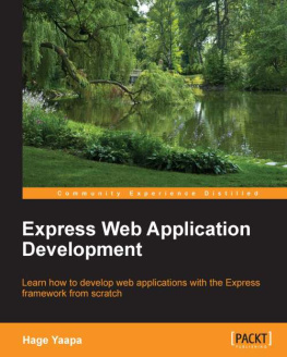 Hage Yaapa - Express Web Application Development