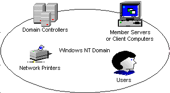 Figure 12 The components ofa single domain Microsoft also developedmultiple - photo 2