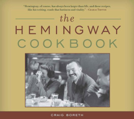 Craig Boreth - The Hemingway Cookbook