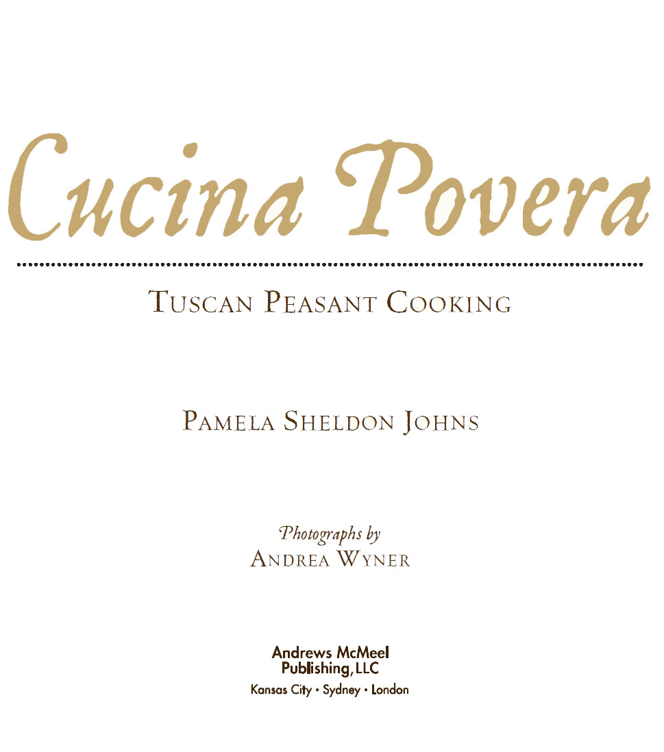 Cucina Povera copyright 2011 by Pamela Sheldon Johns and Jennifer Barry Design - photo 4