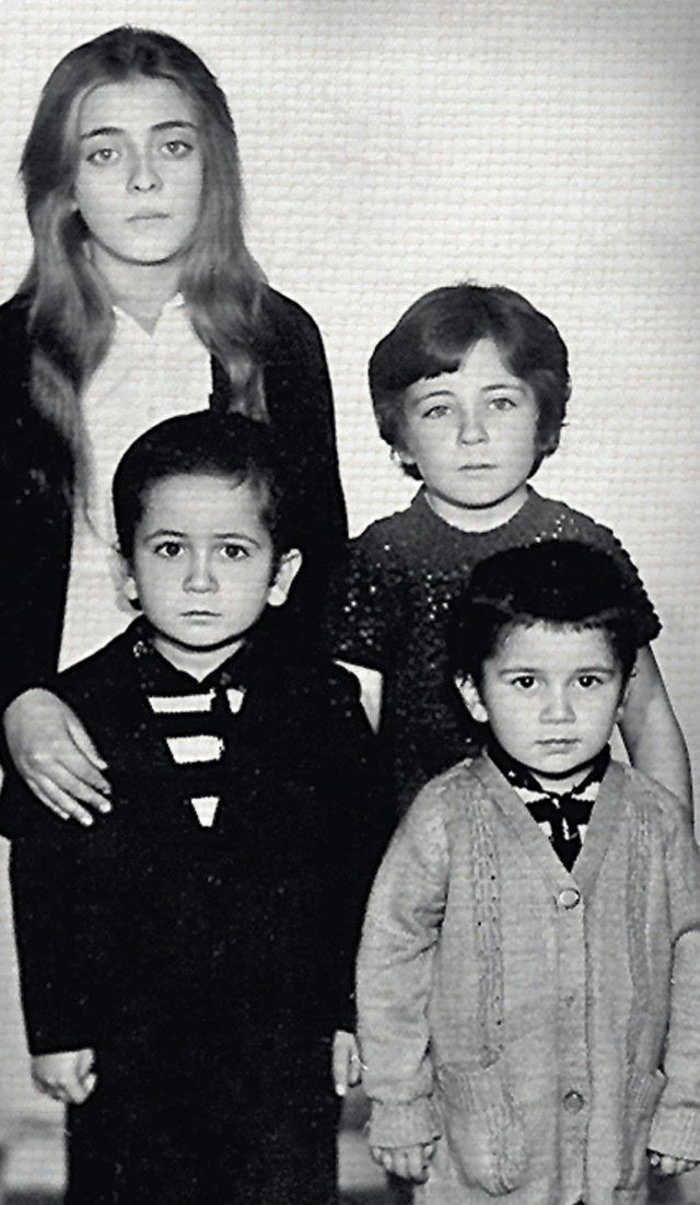 Me aged seven top right with my sister Gfer aged twelve brother Murat - photo 4