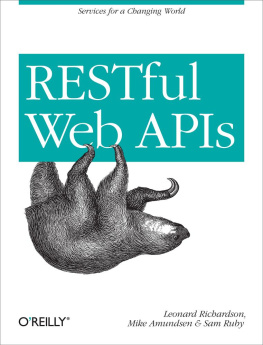 Leonard Richardson - RESTful Web APIs