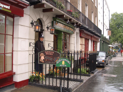 Sherlock Holmes Museum at 221b Baker Street 2007 The initial reference to - photo 8