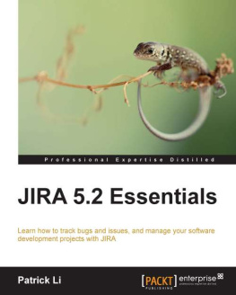 Patrick Li JIRA 5.2 Essentials