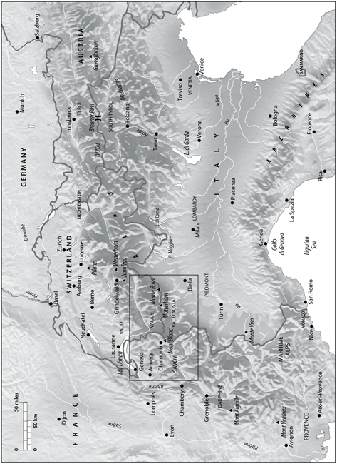 Map 1 The Alps Map 2 Mont Blanc and the Western Alps CHAPTER ONE ON - photo 2