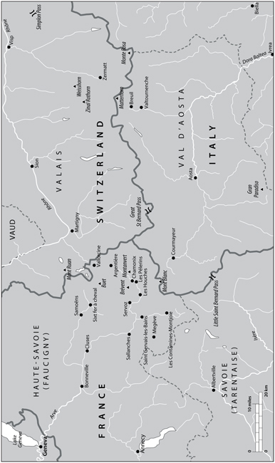 Map 2 Mont Blanc and the Western Alps CHAPTER ONE ON BELAY On belay calls a - photo 3