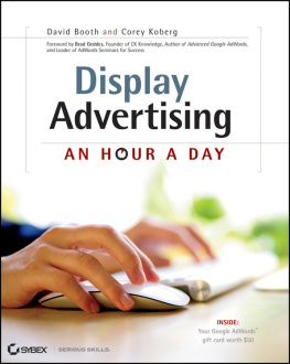 David Booth Display Advertising: An Hour a Day