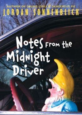 Jordan Sonnenblick Notes from the Midnight Driver