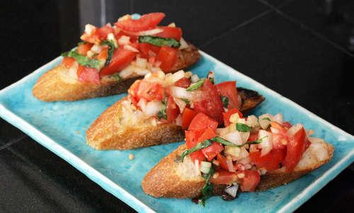 Step 1 Ingredients Bruschetta is made up of very simple flavors and is - photo 4