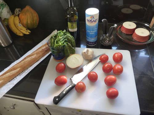 Step 2 Dice the tomatoes Using a sharp knife dice the tomatoes as small as - photo 7