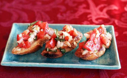 Step 1 Ingredients Bruschetta is made up of very simple flavors and is - photo 6