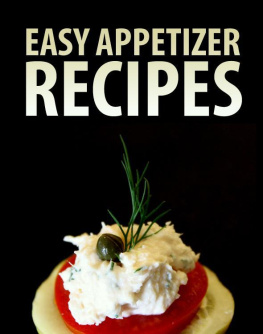 Instructables Authors - Easy Appetizer Recipes