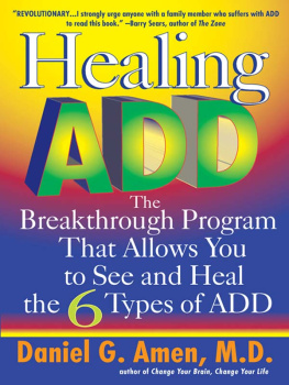 Daniel G. Amen - Healing ADD: The Breakthrough Program that Allows You to See and Heal the 6 Types of ADD