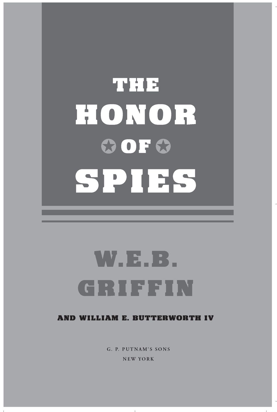 The Honor of Spies Honor Bound - image 2