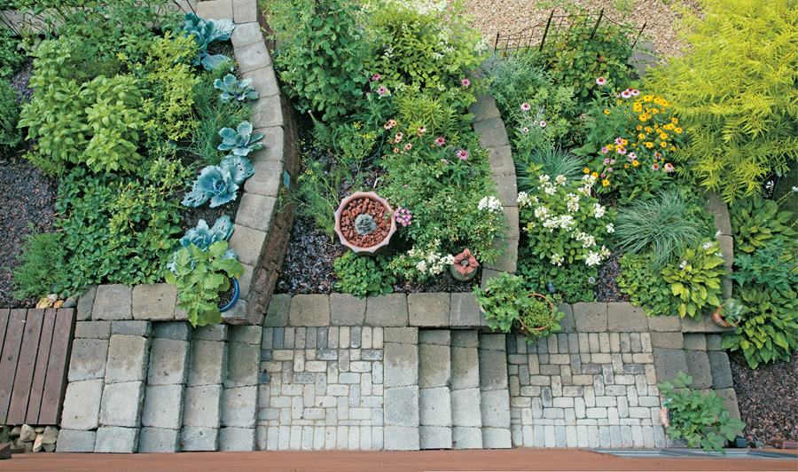 CREATING A BEAUTIFUL AND BOUNTIFUL GARDEN WITH VEGETABLES FRUITS AND FLOWERS - photo 2