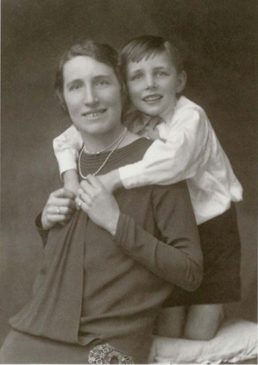 With my mother aged eight My upbringing was Victorian My father when he was - photo 9