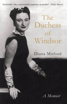 Diana Mitford (Lady Mosley) - The Duchess of Windsor: A Memoir