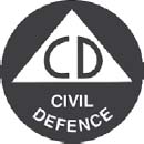 This Civil Defence emblem could be seen posted on many buildings in the 1950s - photo 5