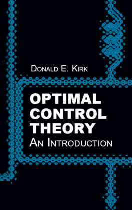 Donald E. Kirk Optimal Control Theory: An Introduction