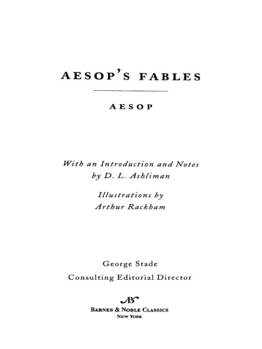 Table of Contents AESOP Aesop may not be a historical figure but rather - photo 1