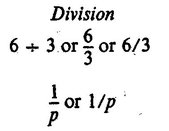 We ordinarily read 1 p as 1 over p rather than as 1 divided by p Quantities - photo 2