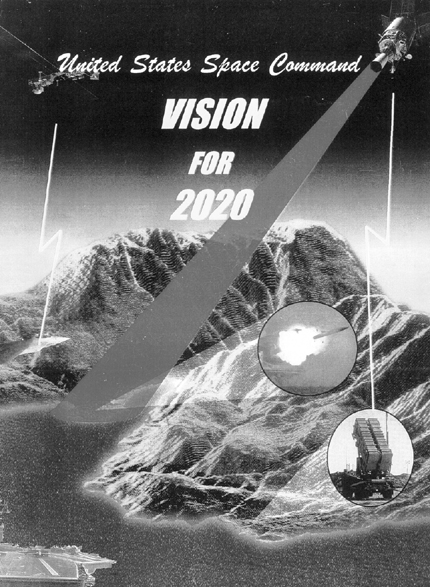 The multicolored Vision for 2020 features a laser weapon firing a beam from - photo 3