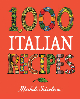 Michele Scicolone 1, 000 Italian Recipes