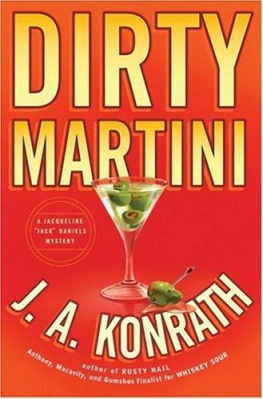 J.A. Konrath Dirty Martini