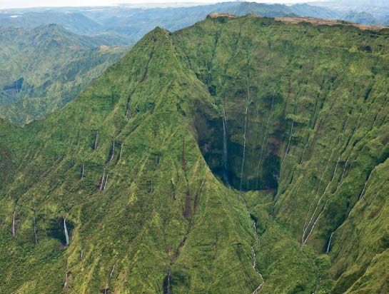 Waialeale Crater with its 3000-foot waterfall-etched walls was the spiritual - photo 2