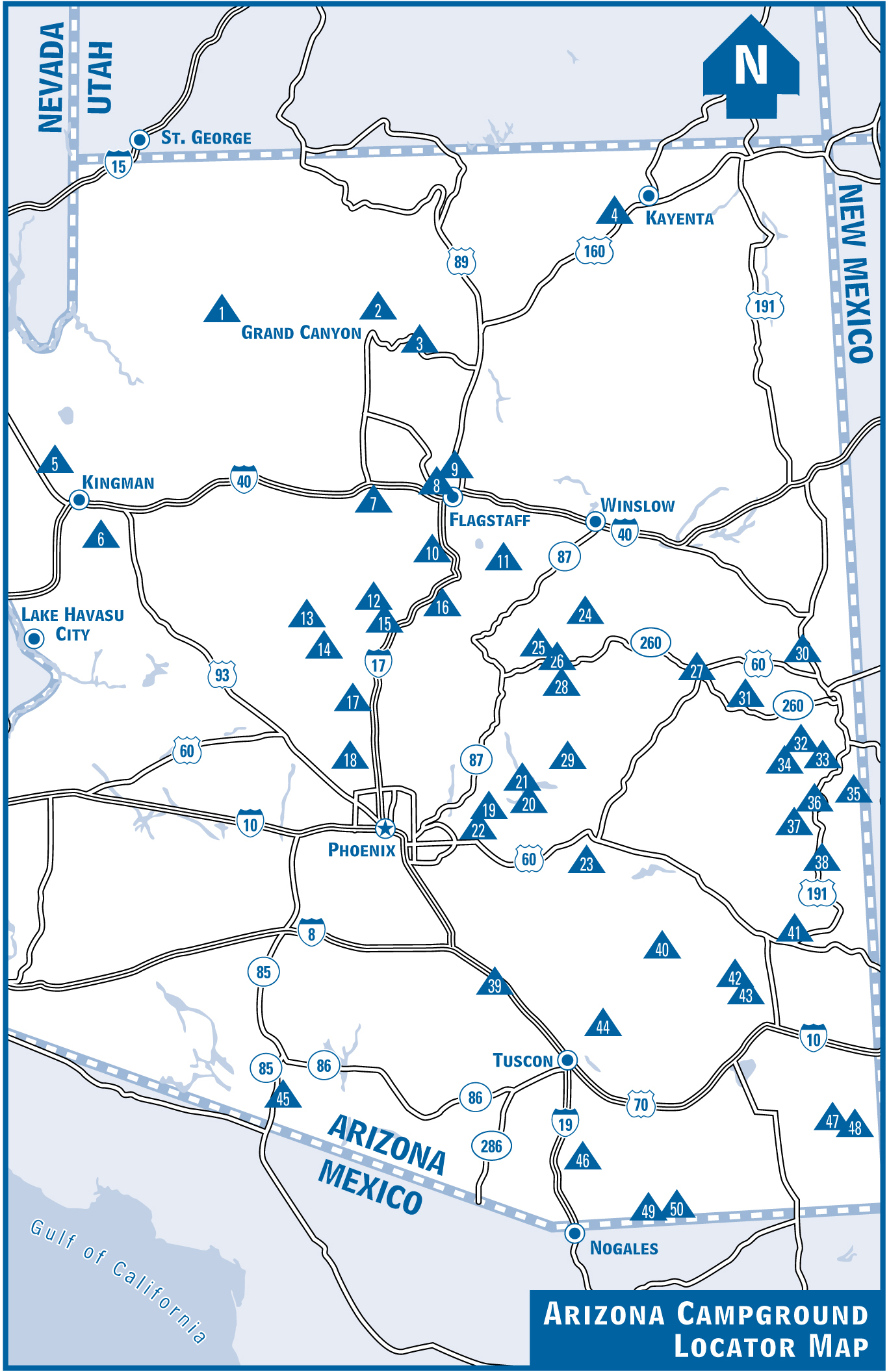 MAP LEGEND ARIZONA MAP KEY Other titles in this series The Best in Tent - photo 2