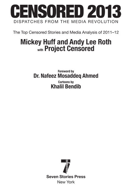 Copyright 2012 by Mickey Huff and Andy Lee Roth Foreword 2012 by Nafeez - photo 2