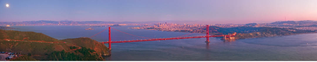 I stitched this panorama of the Golden Gate together from ten captures to give - photo 5