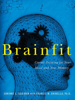 Corinne Gediman Brainfit: 10 Minutes a Day for a Sharper Mind and Memory