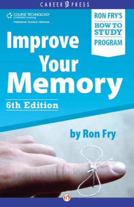 Ron Fry - Improve Your Memory