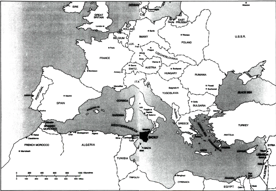 The Mediterranean Sicily Tunisia The Evolution of Operation HUSKY The Final - photo 4