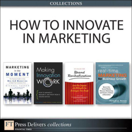 Monique Reece - How to Innovate in Marketing