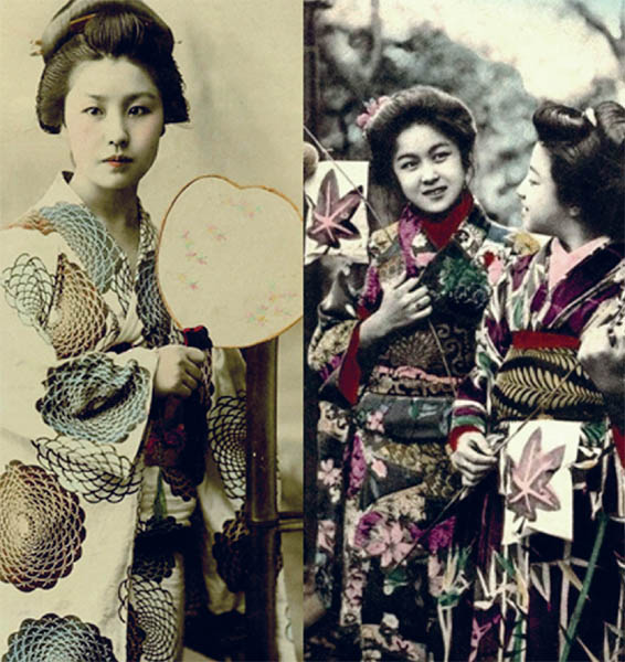 KIMONO STYLE has evolved artistically over thousands of years Subtle changes - photo 4