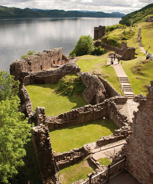 The ruins of Urquhart Castle on the edge of Loch Ness PHOTOGRAPHER - photo 6