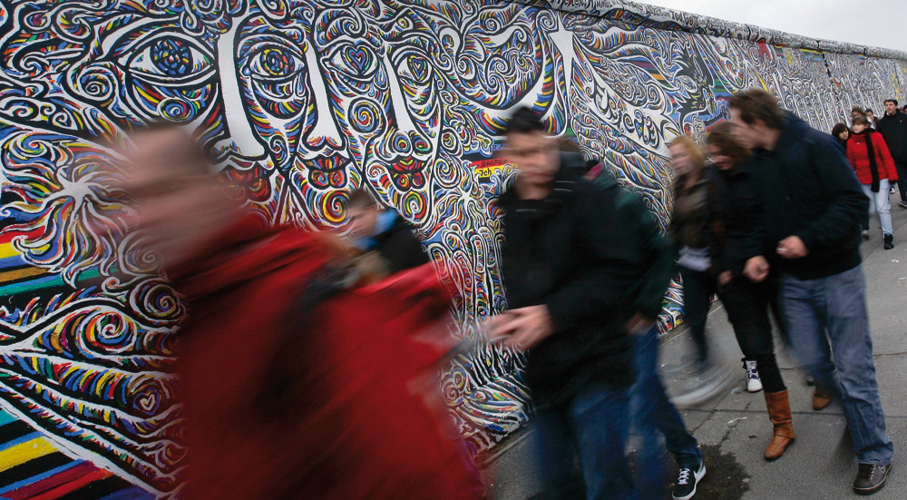 Berlin Wall artwork East Side Gallery MARKUS SCHREIBERAPCORBIS - photo 35